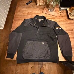 Ariat Rebar Black Quarter-Zip Pullover